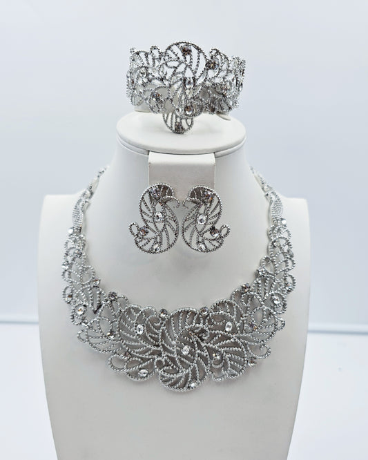 DA 167 4pcs SILVER SET