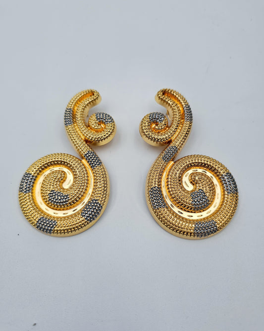 DA 064 BIG DROP EARRING