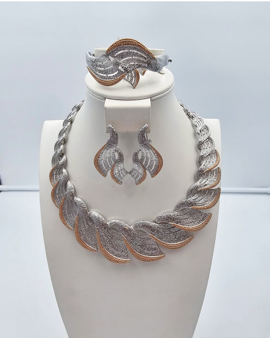 DA 376 SILVER SET