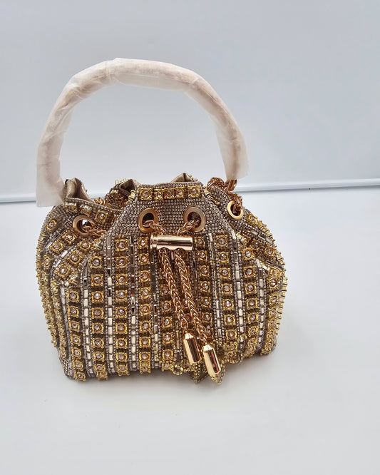 GOLD MINI PURSE