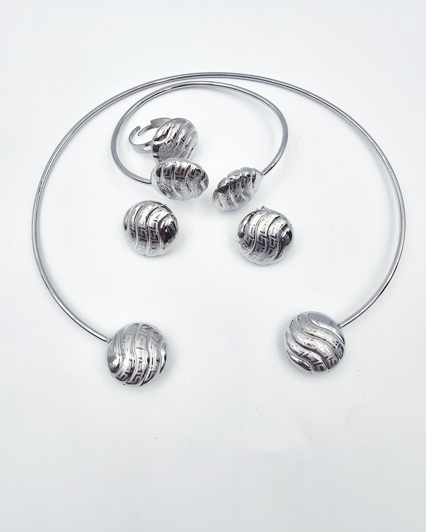 DA 016 4Pcs Silver Sets