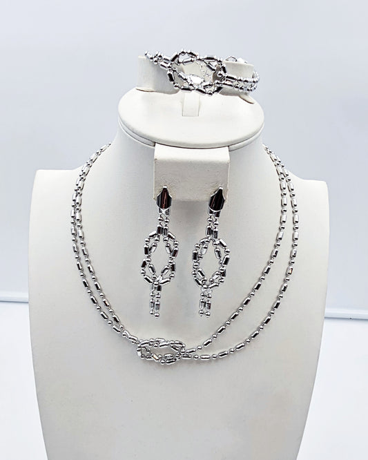 DA 072 SILVER 3 PCS SET