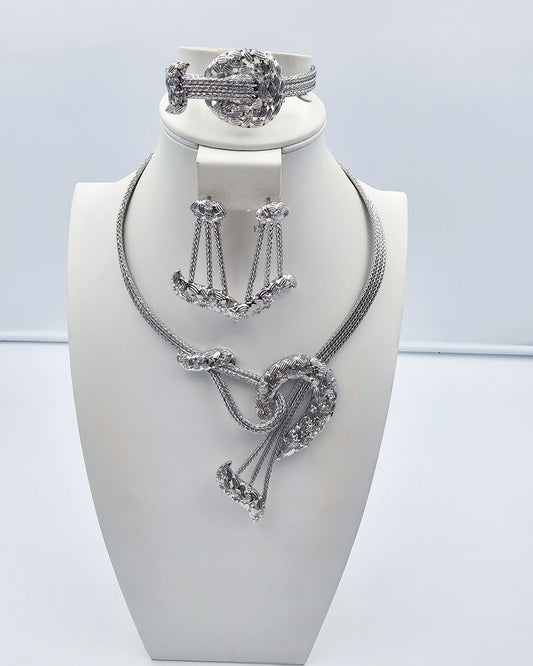 DA 292 4PCS SILVER SET