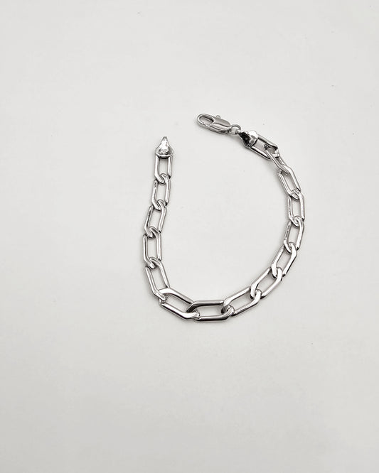 DA 371 SILVER BRACELET (7 INCHES)