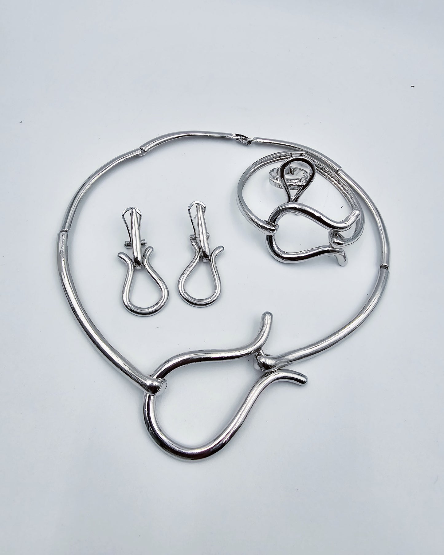 DA 746 4pcs Silver Set