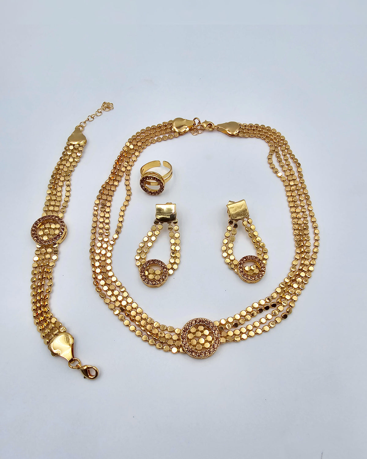 DA 746 4pcs Silver Set