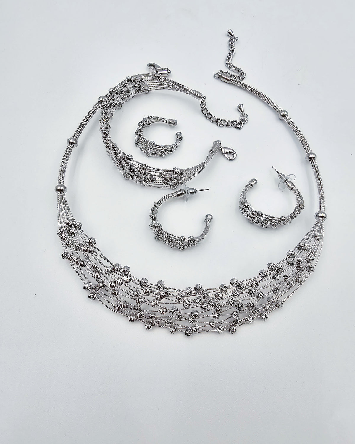 DA 292 4PCS SILVER SET